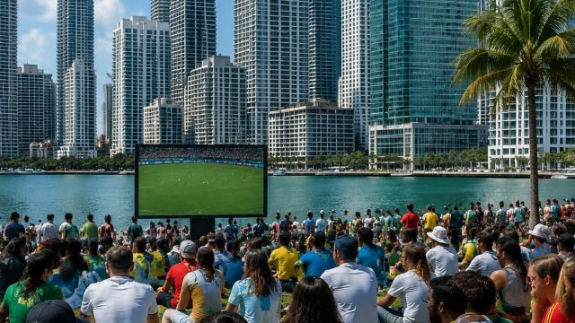 Bayfront Park Transforms into a Global Hub for World Cup Fans