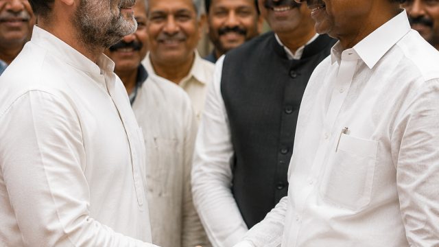 Congress Leaders Settle Dispute as Tension Eases in Telangan