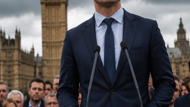 The Rise of the 'Hot Podium Guy' Amid Political Instability 