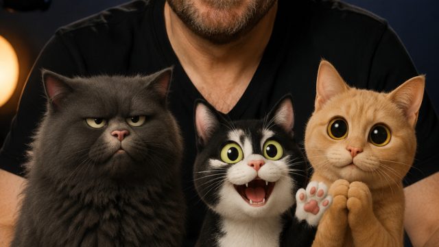 Ricky Gervais Unleashes Hilarity with New Animated Cat Series on Netflix