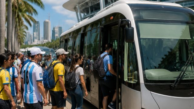 Miami-Dade Launches Efficient Shuttle Service for World Cup 