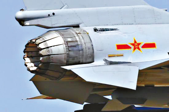 Overcome the engine problem, J-10B replaces the 